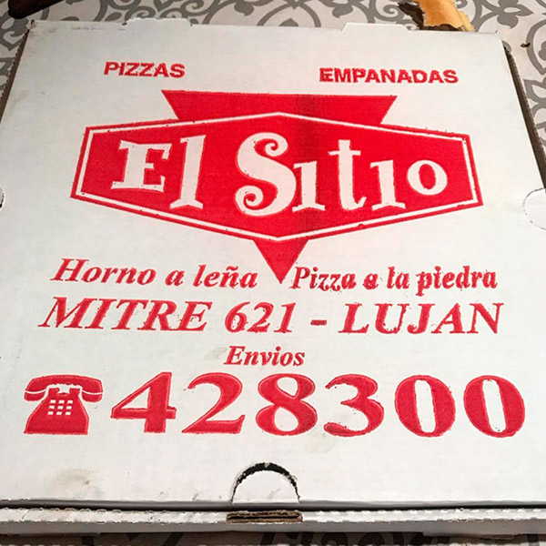 Pizzería el Sitio en Luján