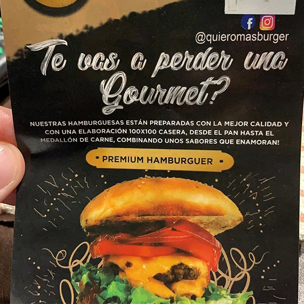 Quiero + burger Luján